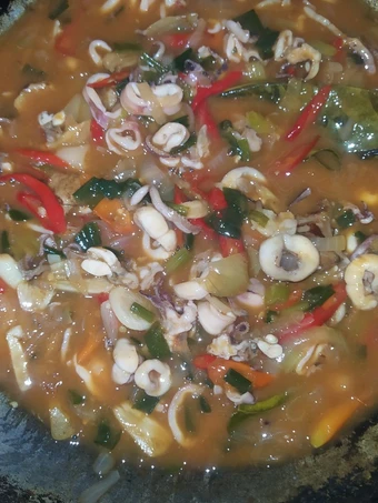 Cara Gampang Menyiapkan Resep Cumi saos tiram yang Bikin Ngiler Anti Ribet, Lezat Sekali