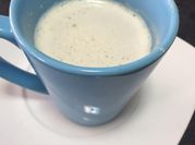 Una foto de atole de maizena