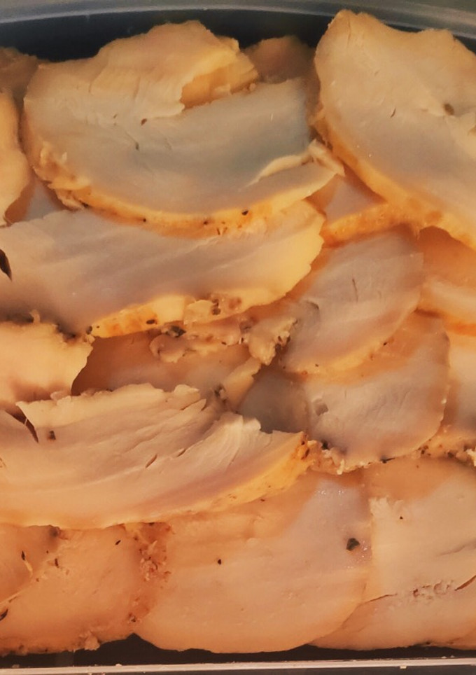 Una foto de Pollo lento