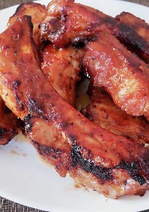 A picture of Easy TDL-Style Pork Ribs with BBQ Flavor.
