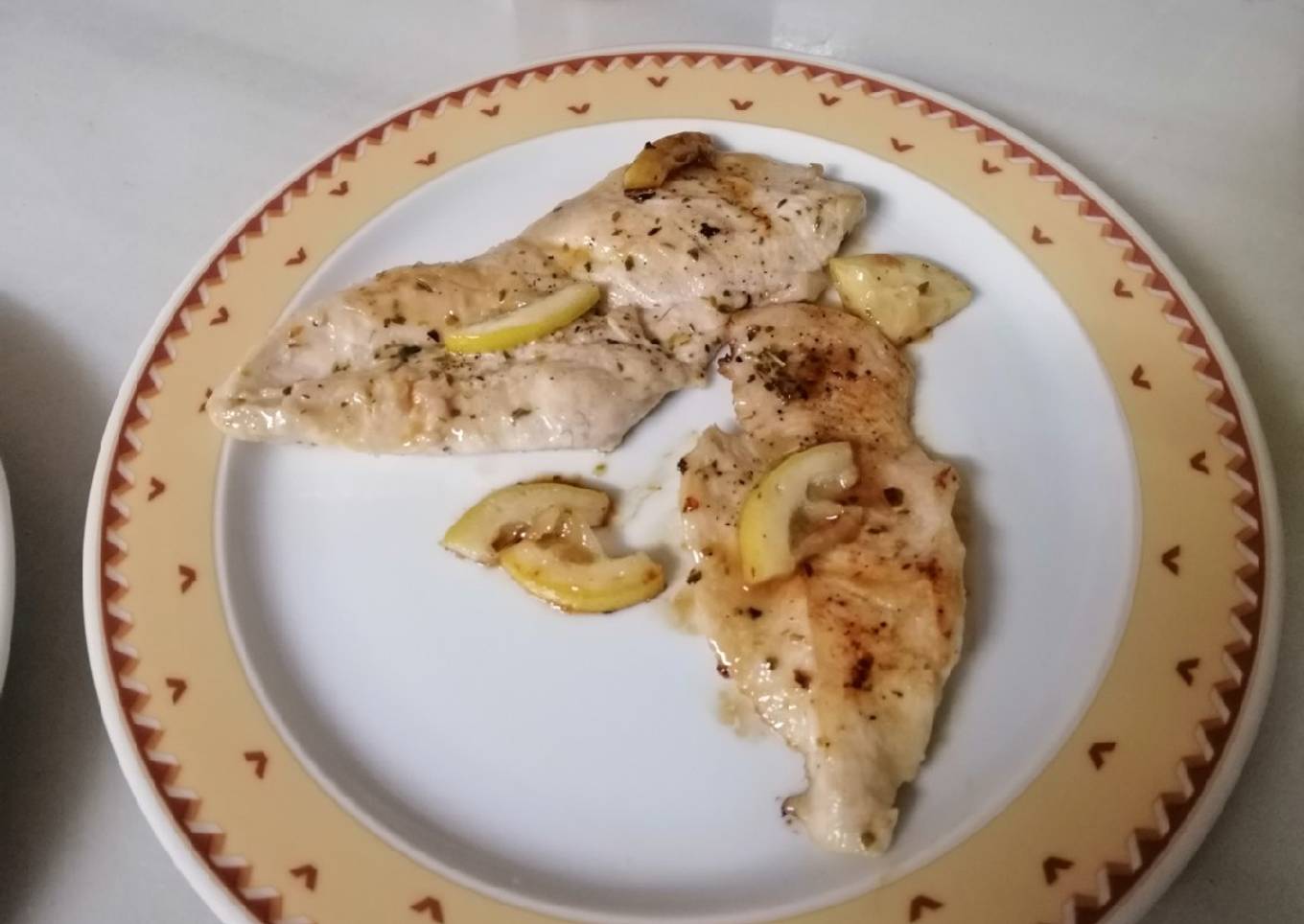 Pechuga al toque de lim贸n 馃崑