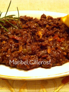 Una foto de Revuelto de morcilla