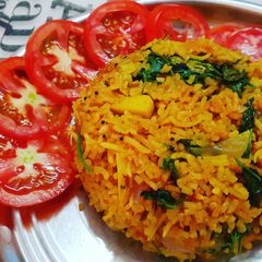 A picture of Namkeen rice.
