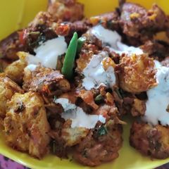 A picture of Masala bread.