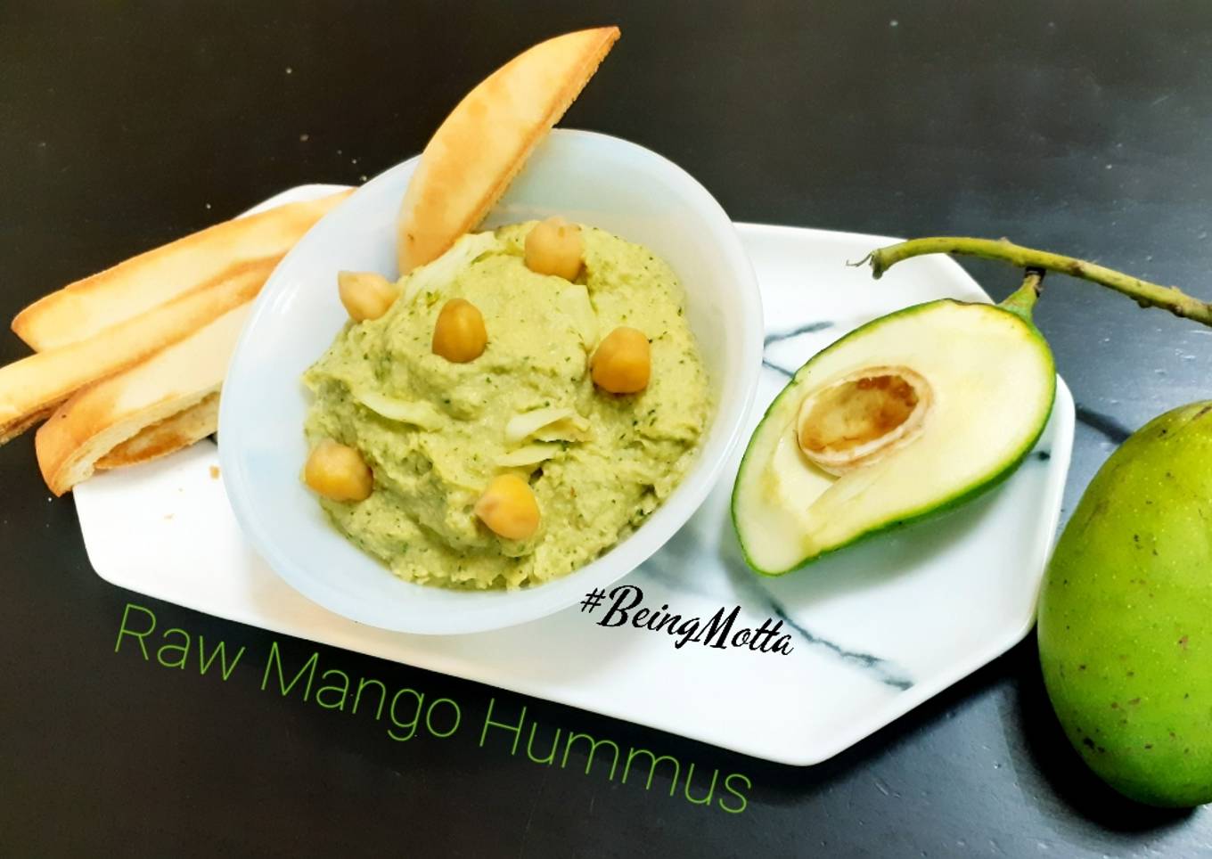 Raw Mango Hummus