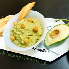 A picture of Raw Mango Hummus.