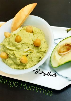 A picture of Raw Mango Hummus.