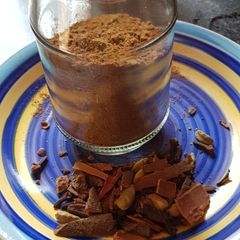 A picture of Homemade garam masala powder.