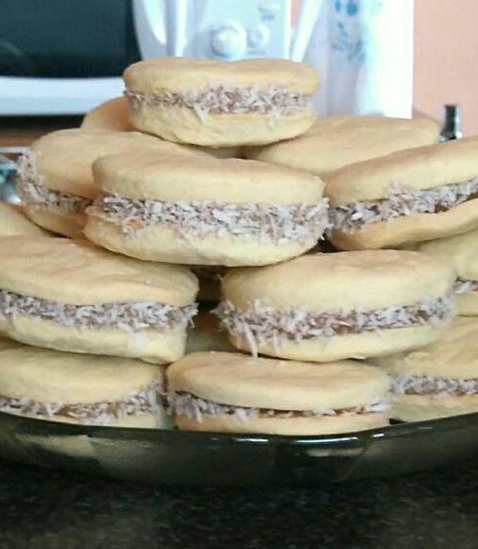 Una foto de Alfajorcitos de maicena