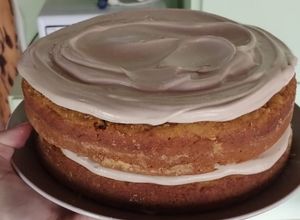 Una foto de Carrot cake vegana