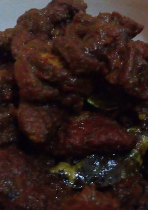 Foto resep Masak Daging tanpa santan
