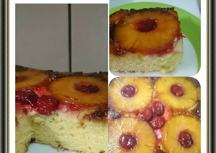 Pineapples Upside Down Cake