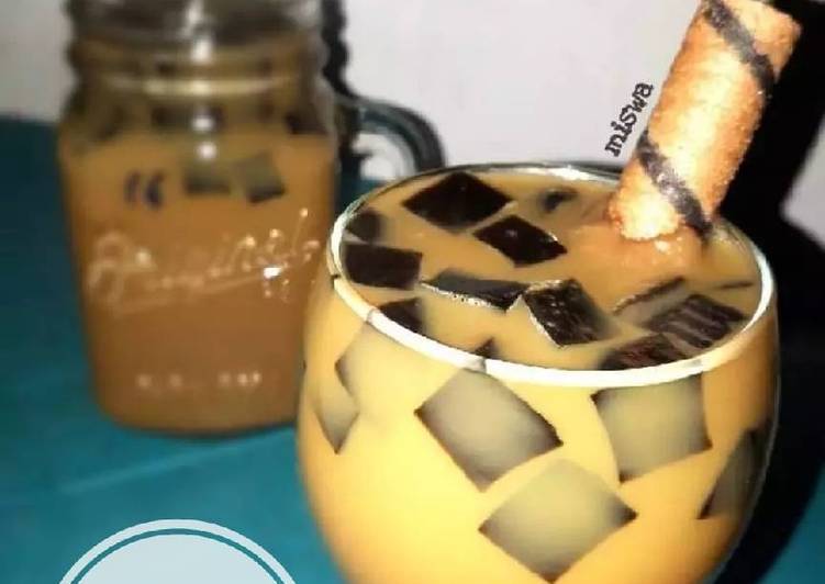Resep Es cappucino cincau yang Enak