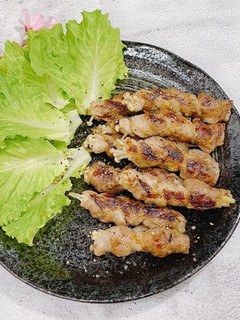 熱壓燒肉菇菇捲~熱壓機簡單食譜 的食譜成品照片