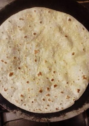 A picture of Chapati (روٹی).