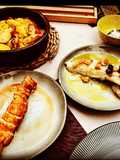 Rape a baja temperatura en dos maneras: alangostado y a la bilbaína con patatas panaderas