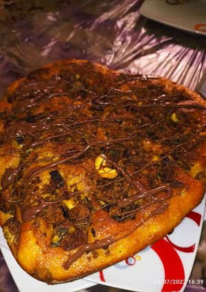 صورة لوصفة كيكة البسكوت المقرمشة