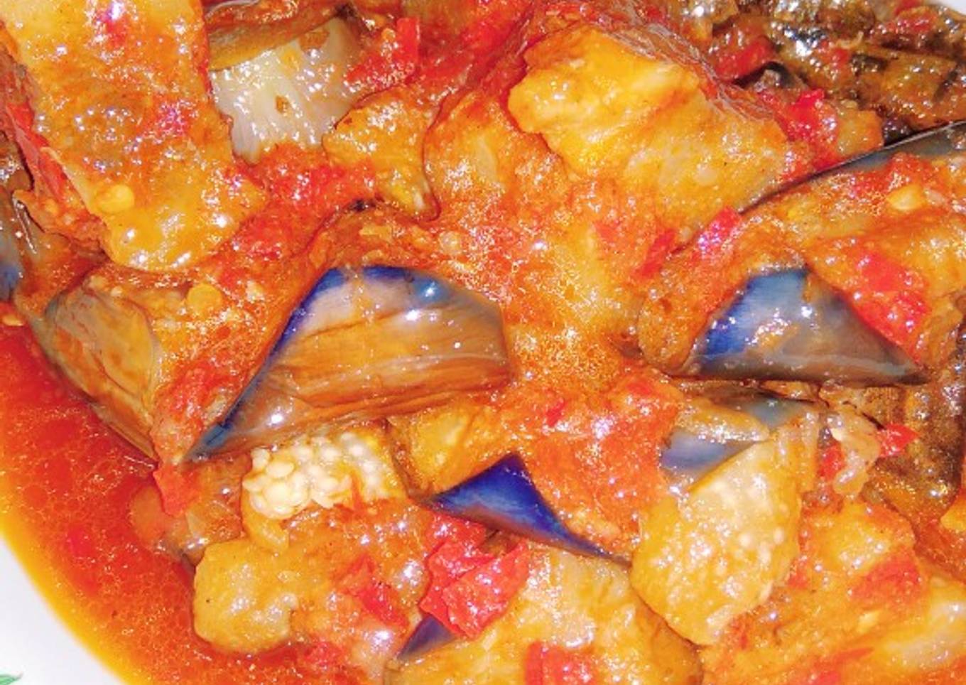 Kikil Terong Balado