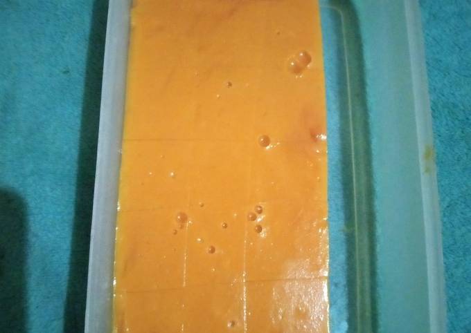 How to Make Tasty Puding labu kuning