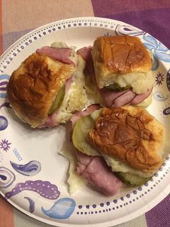 A picture of Cuban Sliders.