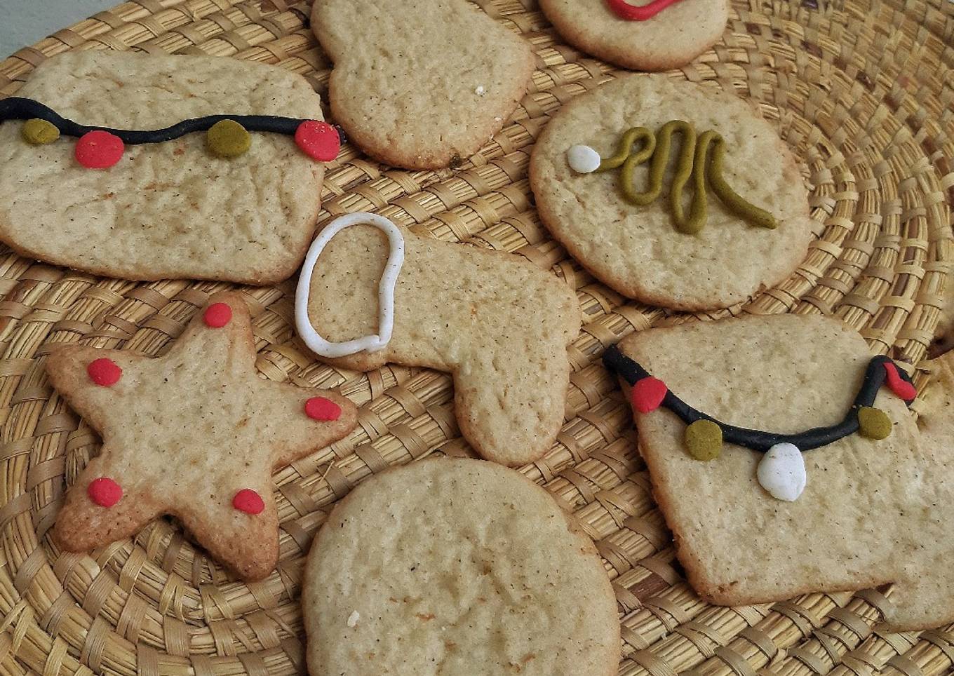 Galletitas de jengibre navideñas