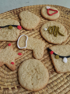 Una foto de Galletitas de jengibre navideñas