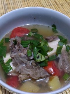 Foto resep Soup daging simpel