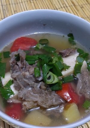 Foto resep Soup daging simpel