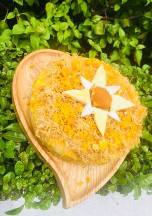 Hình của món Bánh bông lan trứng muối.