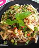 Spicy Rice Noodle Salad (with Fermented Fish Sauce)