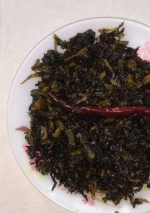মূলো শাক রেসিপির প্রধান ছবি