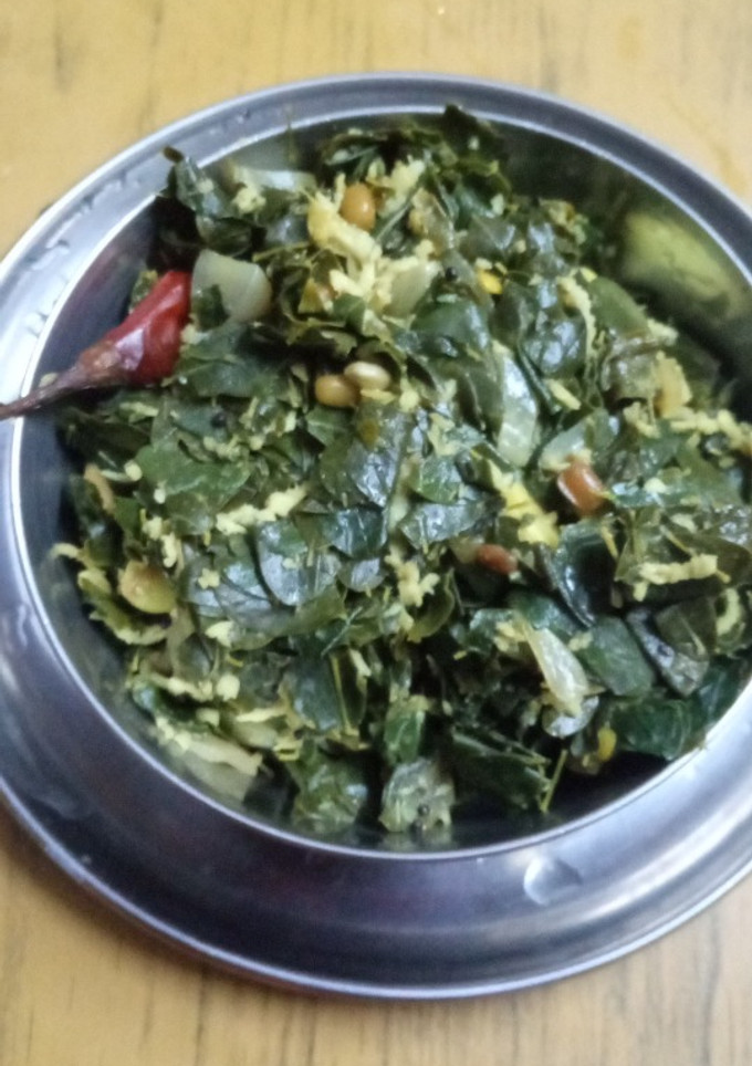முருங்கைக்கீரை பொரியல் செய்முறை முக்கிய புகைப்படம்