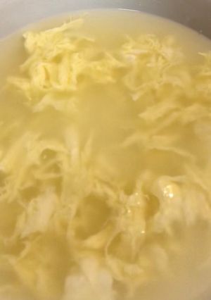 A picture of Egg Drop Soup.