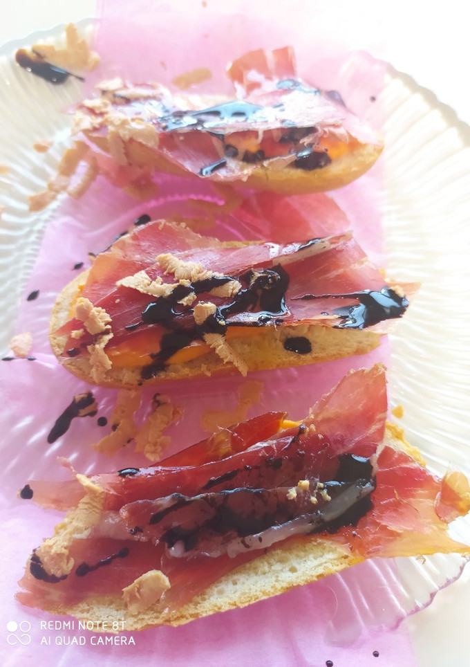 Una foto de Mini aperitivo de jamón