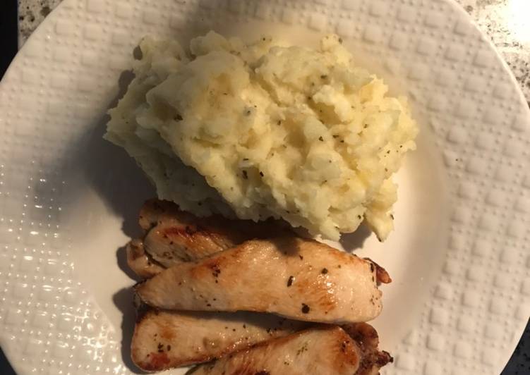 Chicken With Mashed Potato