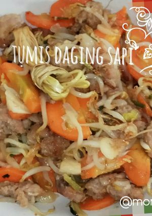 Foto resep Tumis daging sapi