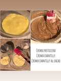 Crema pasticcera, la Chantilly, e la crema al cioccolato
