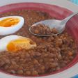 Lentejas con carne molida