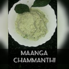 Manga chammanthi A picture of Manga chammanthi.