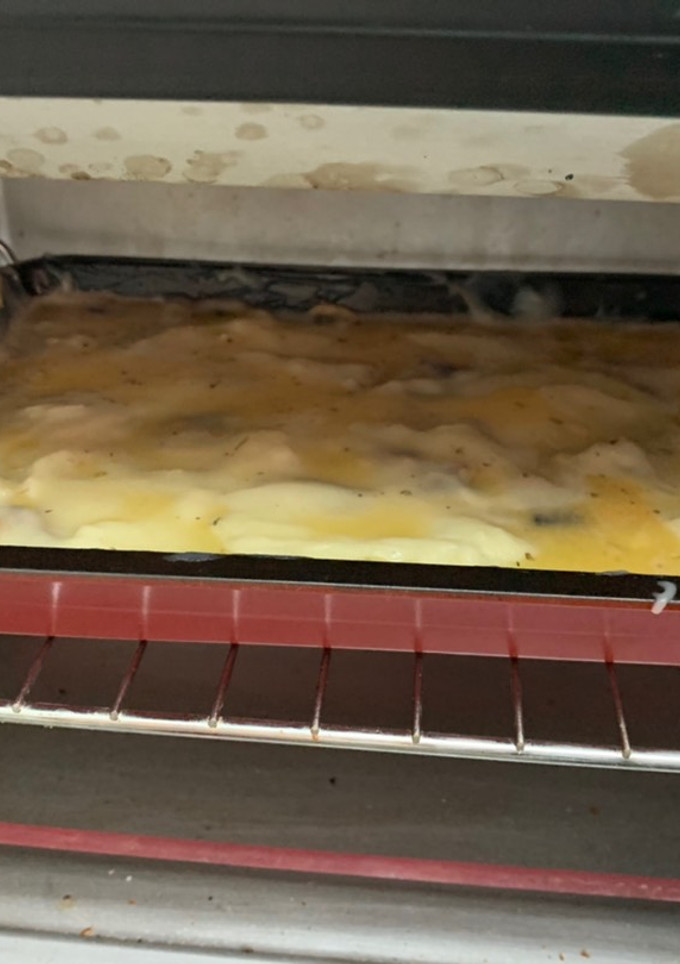 Una foto de Pastel de puré de patatas