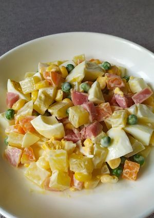 Hình của món Salad Nga.