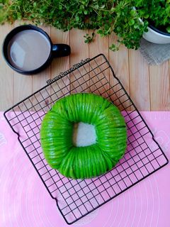 Foto resep Pandan Woll Roll Bread