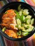 Crispy Rice Salad w/ Chicken