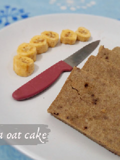 Foto resep Steamed Banana oat cake (sugar free)