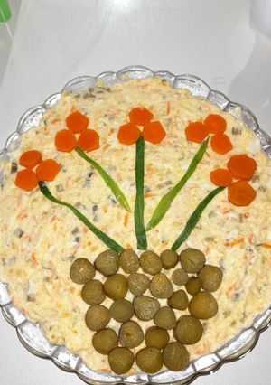 عکسی از دستور سالاد الویه