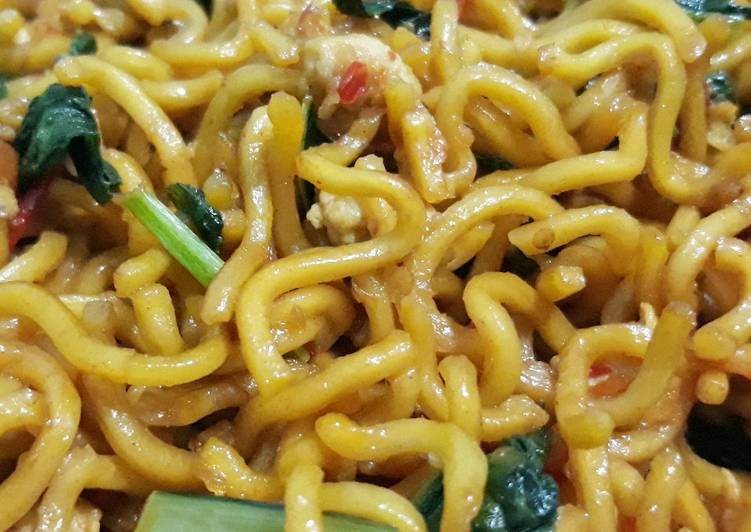 Mie Goreng Telur (Mie Kuning) Handmade Simpel๐๐