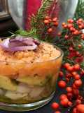 Tartare finocchio avocado e salmone