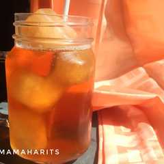 A picture of Es teh manis hingga tetes terakhir.
