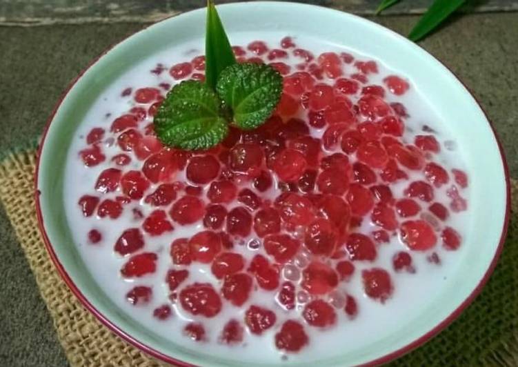 Cara membuat bubur mutiara