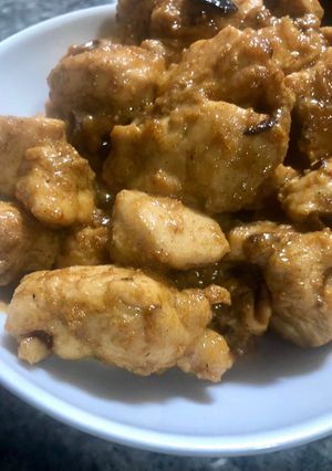 Foto principal de Dados de solomillo de pollo al curry